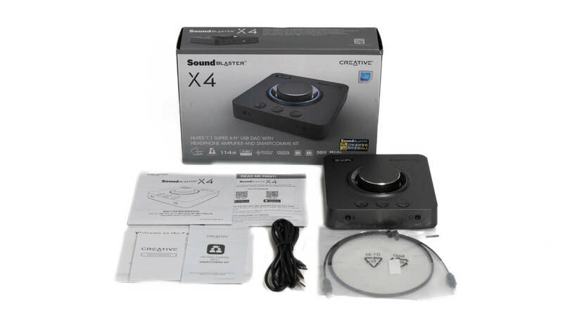 Sound Blaster X4 光デジタル入力 オーディオ バランス機能 マルチチャンネル USB DAC SB-X-4