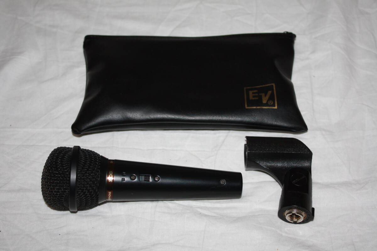 SATOLEX　DM-14N　ダイナミック型マイク(ソフトケース、マイクホルダー付)