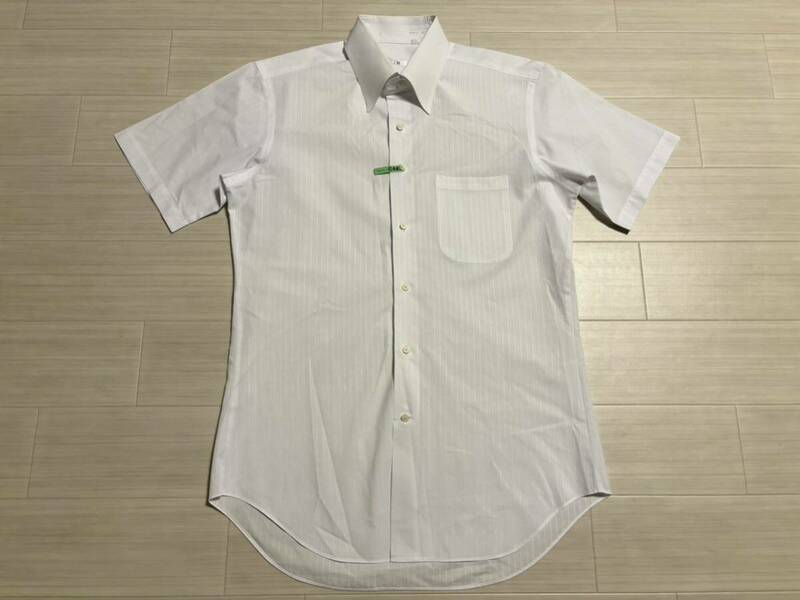 ◎ SUITSELECT スーツセレクト 形態安定シャツ Mサイズ SL653019-6 半袖シャツ ワイシャツ メンズ ビジネス カッターシャツ 白 ホワイト 12