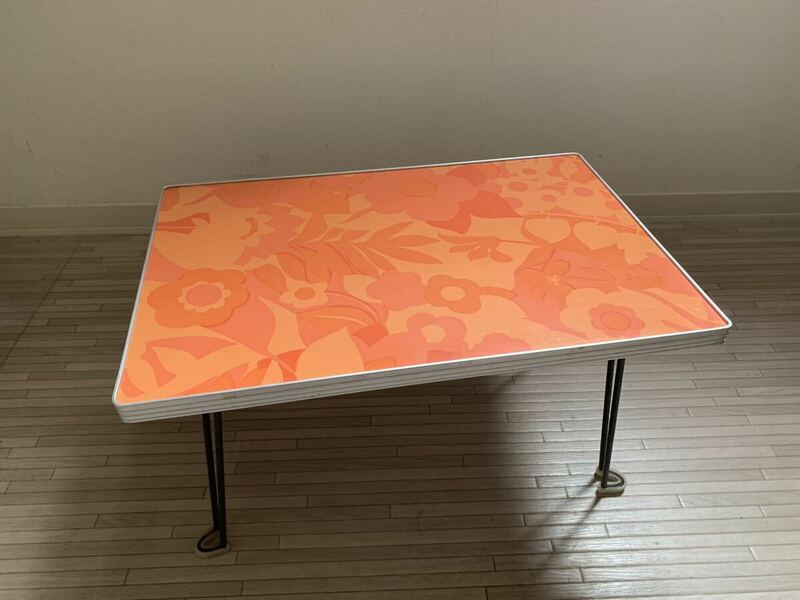 昭和レトロ 折りたたみテーブル 折り畳みテーブル ローテーブル 机