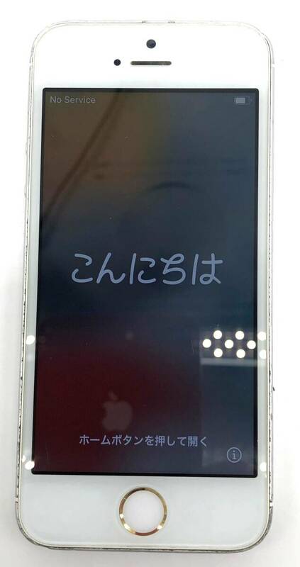 【中古ジャンク品】Apple iPhone SE 第1世代 A1723 ジャンク 32GB 本体のみ ホームボタン不可（管14323）