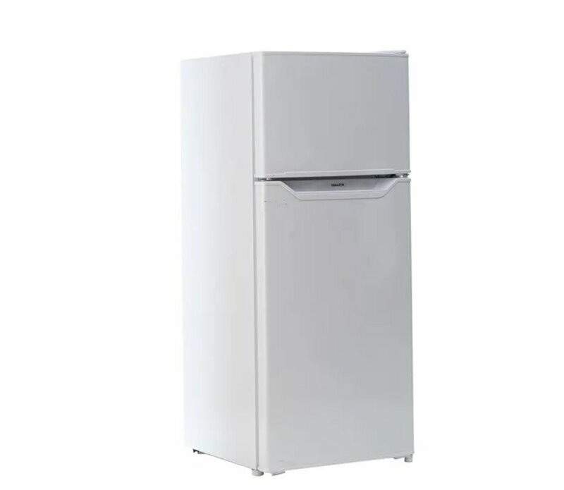 未開封品！　YAMAZEN 山善 2ドア冷凍冷蔵庫 YFR-D130 ホワイト 128L 右開き 耐熱天板 静音 温度7段階調整 ホワイト 白 直接引取り大歓迎