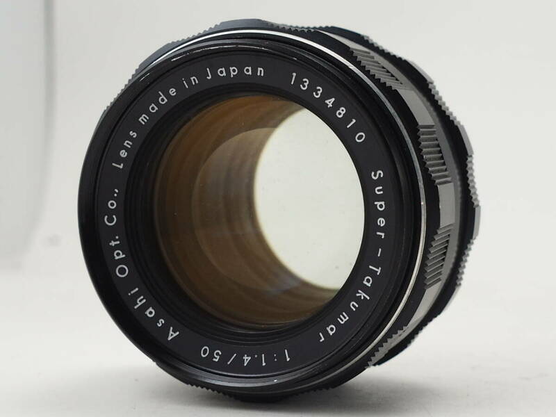 ★実用品★ ペンタックス PENTAX SUPER-TAKUMAR 50mm F1.4 M42 前期 #TA4099