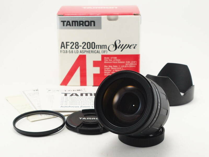 ★良品★ タムロン TAMRON AF 28-200mm F3.8-5.6 LD ASP SUPER 571DM ミノルタ用 ★元箱付き #TA4406