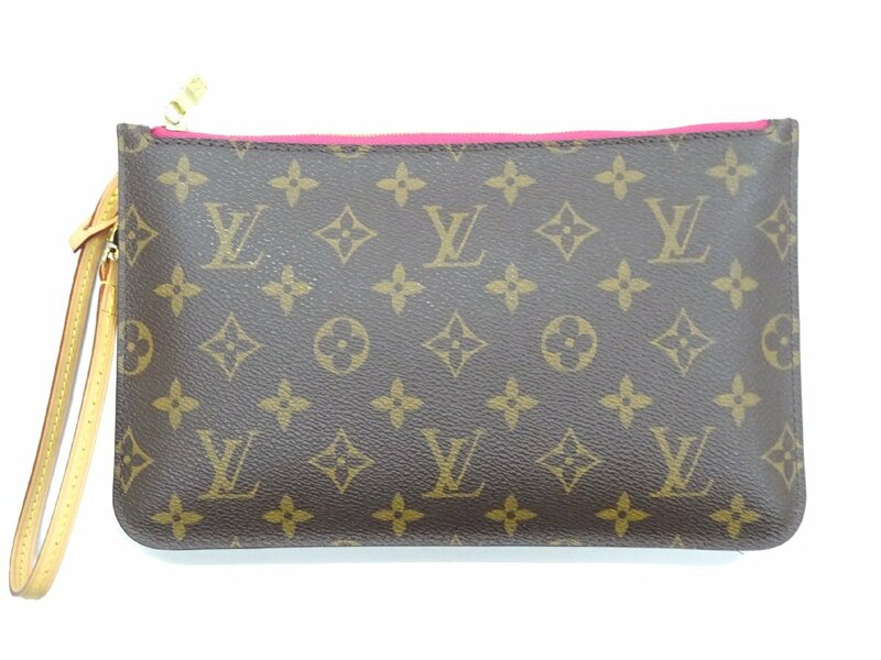 【美品】ルイヴィトン/LOUIS VUITTON モノグラム ネヴァーフル ポーチ ポシェット