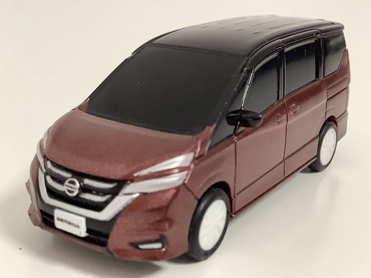 日産 5代目 セレナ ハイウェイスター C27 2016年式~ 1/72 約6.5cm プルバックカー ミニカー カラーサンプル 色見本 非売品