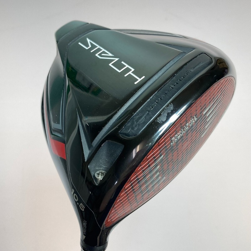 ◎◎ TaylorMade テーラーメイド STEALTH ステルス 1W 10.5° ドライバー TENSEI テンセイ レッド TM50 R カバー付 傷や汚れあり