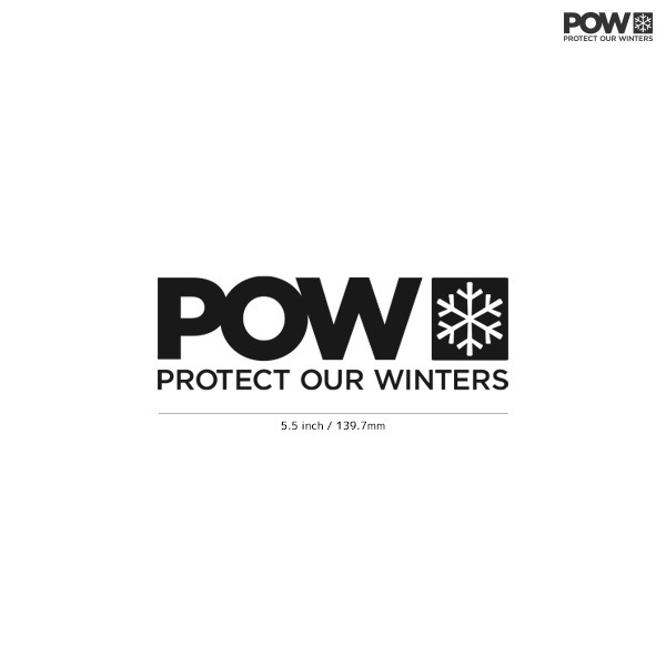 【POW】PROTECT OUR WINTERS★プロテクトアワーウインター★02★ダイカットステッカー★切抜きステッカー★5.5インチ★13.9cm