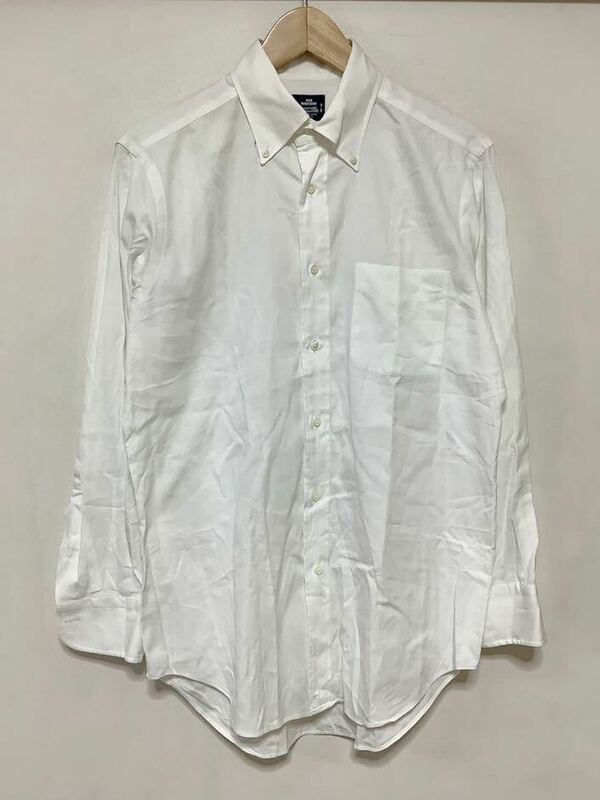 な1341 Maker's Shirt メーカーズシャツ鎌倉 長袖シャツ ビジネスシャツ 15 1/2-31 1/2 ホワイト ボタンダウン スリムフィット 日本製