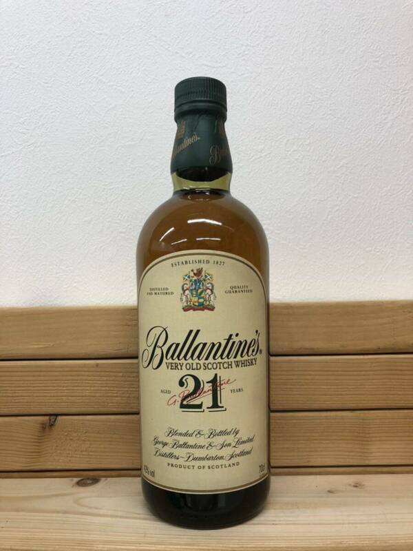 Ballantine's 21years VERY OLD バランタイン 21年 ベリーオールド スコッチ ウイスキー Scotch Whisky 700ml 43% 古酒