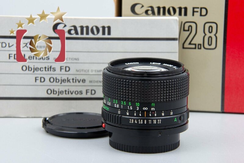 【中古】Canon キヤノン New FD 24mm f/2.8 元箱付き