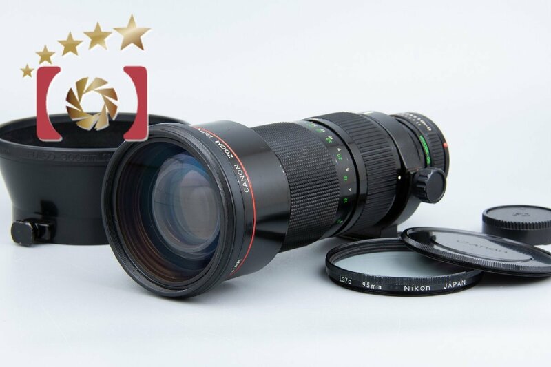 【中古】Canon キヤノン New FD 50-300mm f/4.5 L 希少品