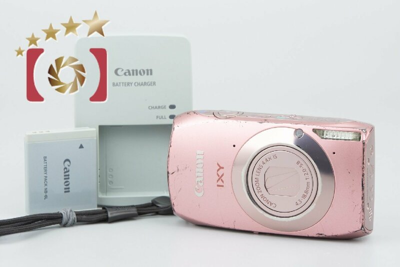 【中古】Canon キヤノン IXY 31S ピンク コンパクトデジタルカメラ
