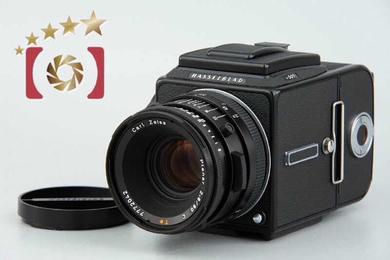 【中古】HASSELBLAD ハッセルブラッド 501C ブラック + Carl Zeiss C Planar 80mm f/2.8 T*