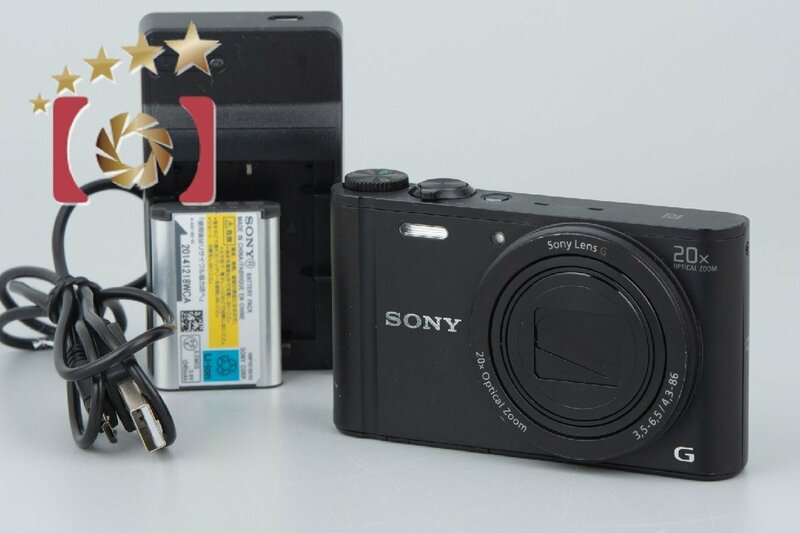【中古】SONY ソニー Cyber-shot DSC-WX350 ブラック コンパクトデジタルカメラ