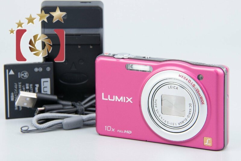 【中古】Panasonic パナソニック LUMIX DMC-SZ7 ピンク コンパクトデジタルカメラ