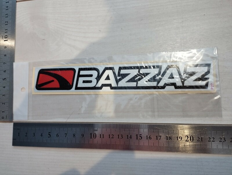 BAZZAZステッカー　バイクステッカー　レーシングステッカー　バザース　バザースステッカー　moto motoGP モータースポーツ カスタム