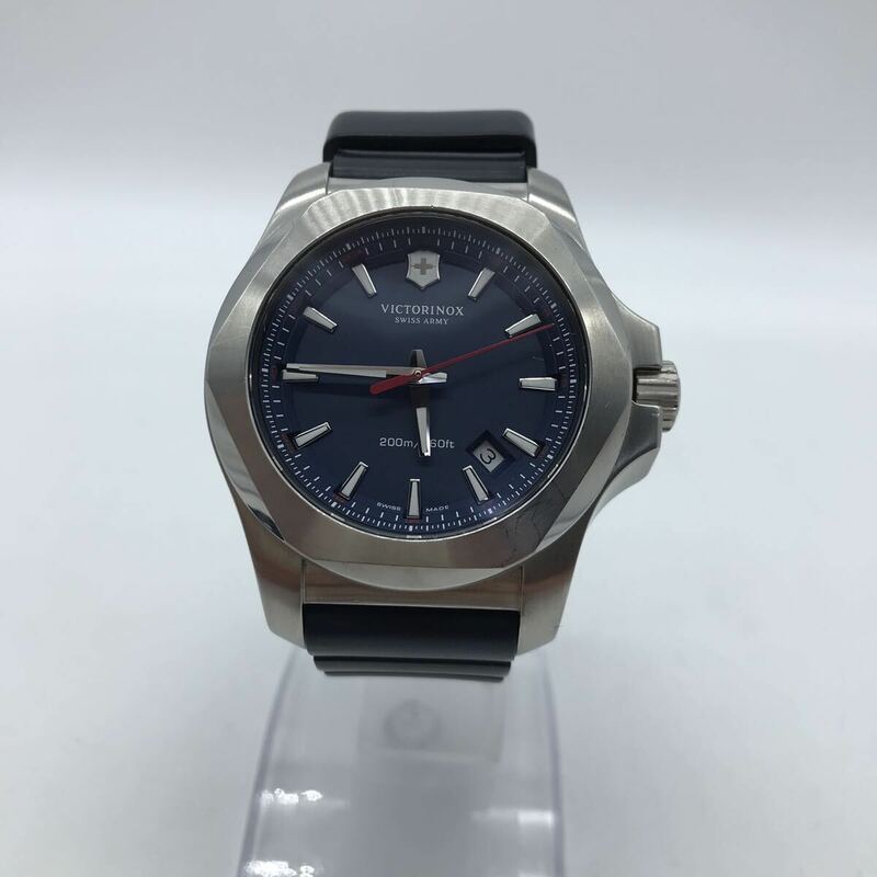 VICTORINOX 腕時計 I.N.O.X. 241688.1 200/660ft ブルー 腕時計 ビクトリノックス メンズ 2WAY 動作品