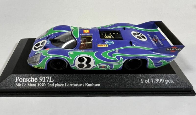 PORSCHE 917 L 24th Le Mans 2nd place #3 1970Year 1/43 Scale PMA製