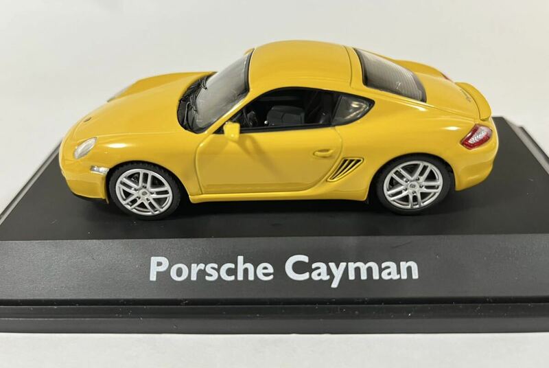 PORSCHE CAYMAN 1/43 Scale Yellow SChuco製　Limited Edition