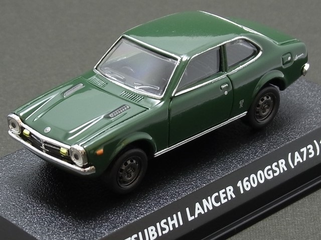 ★日曜夜★ルース★MITSUBISHI LANCER 1600GSR (A73) 1974★絶版名車 COLLECTION VOL.4★KONAMI★1/64