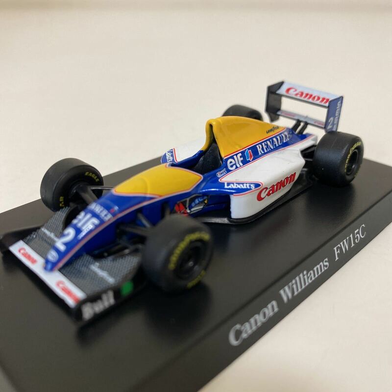 1/64 アオシマ　F1 GP ウイリアムズ　コレクション　　　キャノン　ウイリアムズ　FW15C #2 アラン　プロスト　1993