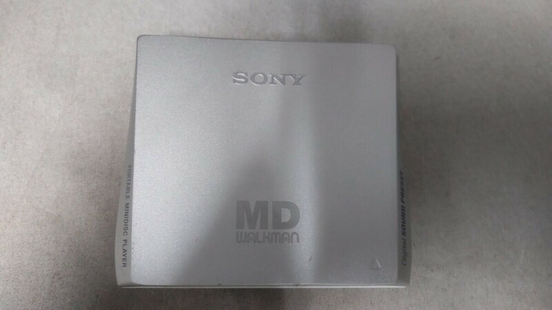 H2006 SONY MZ-E75 PORTABLE MINIDISK PLAYER MDプレーヤー/MD WALKMAN/ウォークマン/ソニー 簡易動作確認OK 動作品 現状品 送料無料 