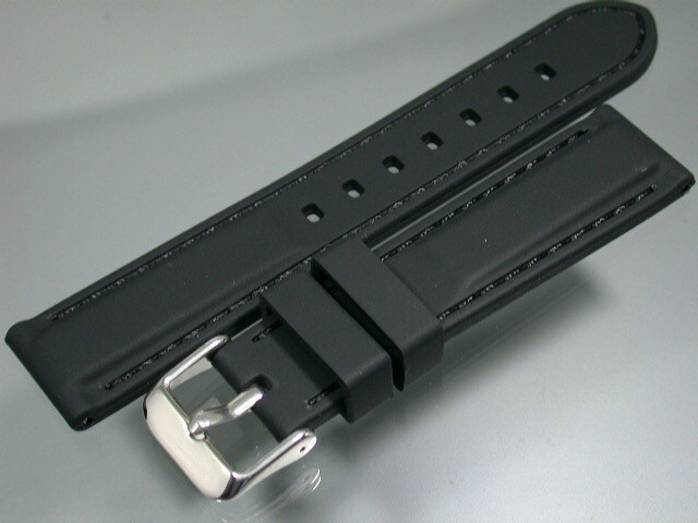 【送料無料】黒 20mmシリコンラバーSS美錠SR-A MIMOSA