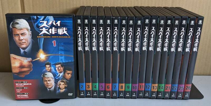 E02-2410　1円スタート　中古品　スパイ大作戦　DVDセット　全85巻セット(15～20巻、23～24巻、27～85巻欠品)　デアゴスティーニ