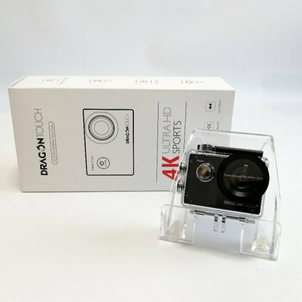 DRAGON TOUCH ACTION CAMERA vision 4 Lite アクションカメラ ブラック 77 00462