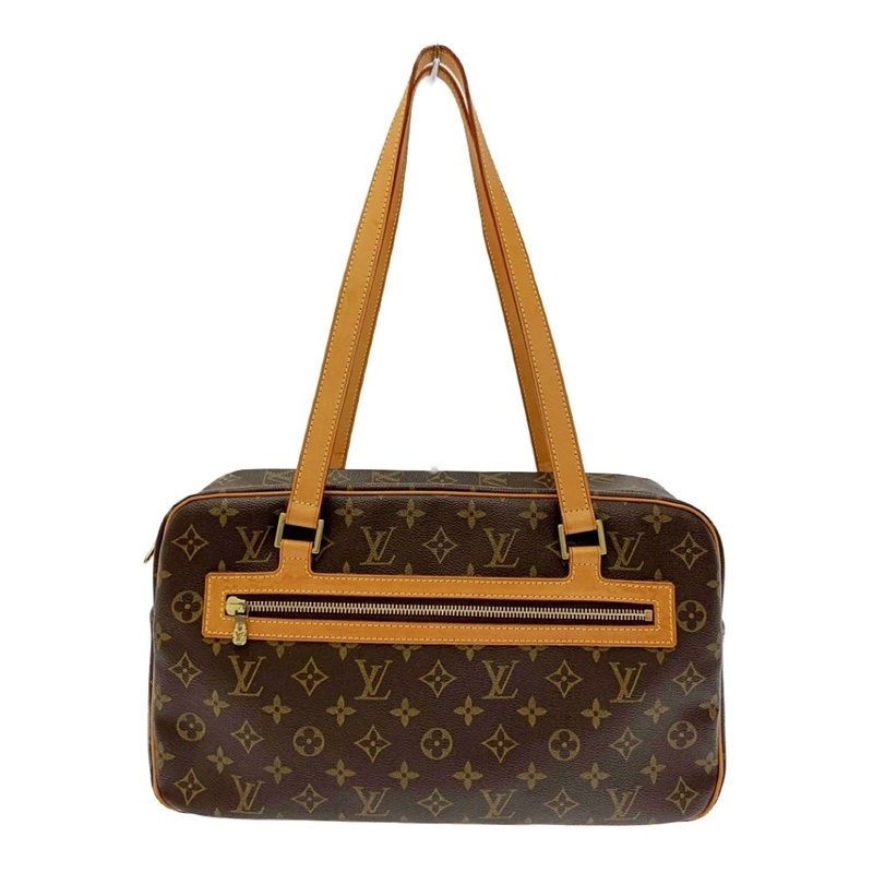 LOUIS VUITTON ルイ・ヴィトン M51181 モノグラム PVC シテGM ショルダーバッグ ブラウン 175180 ショルダーバッグ