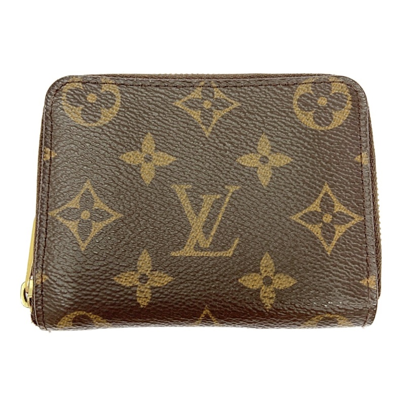 【箱付き】 LOUIS VUITTON ルイ・ヴィトン M60067 モノグラム PVC ジッピーコインパース ブラウン 262496 コインケース