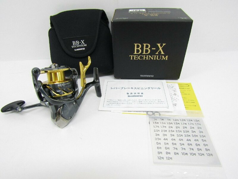 SHIMANO シマノ 21. BB-X TECHNIUM テクニウム C4000D TYPE-G S 釣り具 リール ▼SP7813
