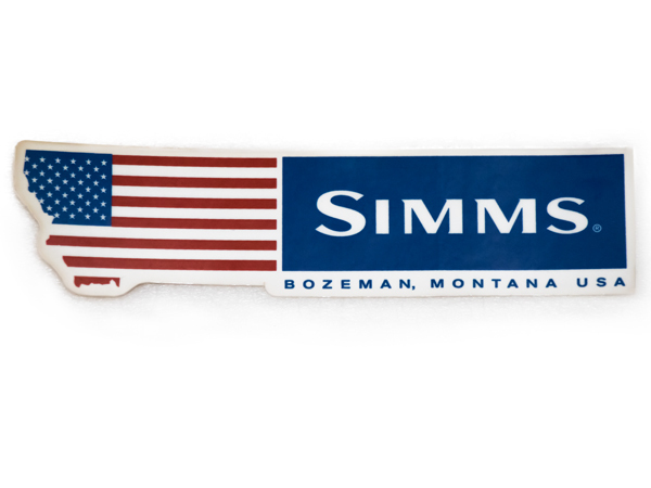 SIMMS シムス モンタナ USA ステッカー Sサイズ
