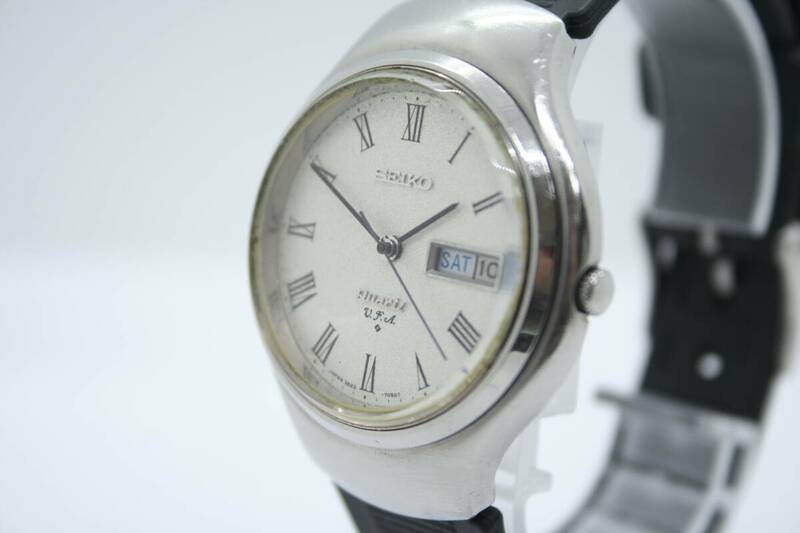 【現状品】Vintage SEIKO V.F.A. Day/Date Quartz 3823-7001 Men's セイコー クォーツ ヴィンテージ V.F.A. デイデイト メンズ #T252