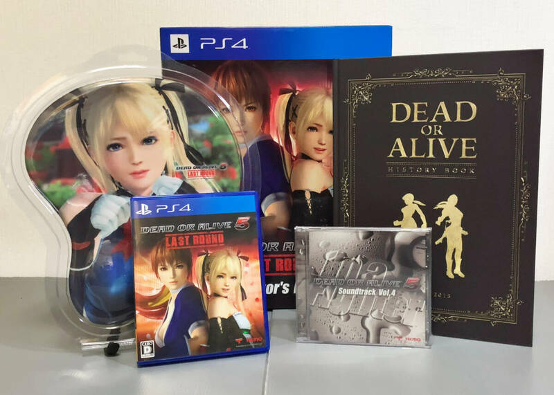 【完品・未使用有・動作確認済】PS4 DEAD OR ALIVE 5 Last Round コレクターズエディション [ デッドオアアライブ マリーローズ ]