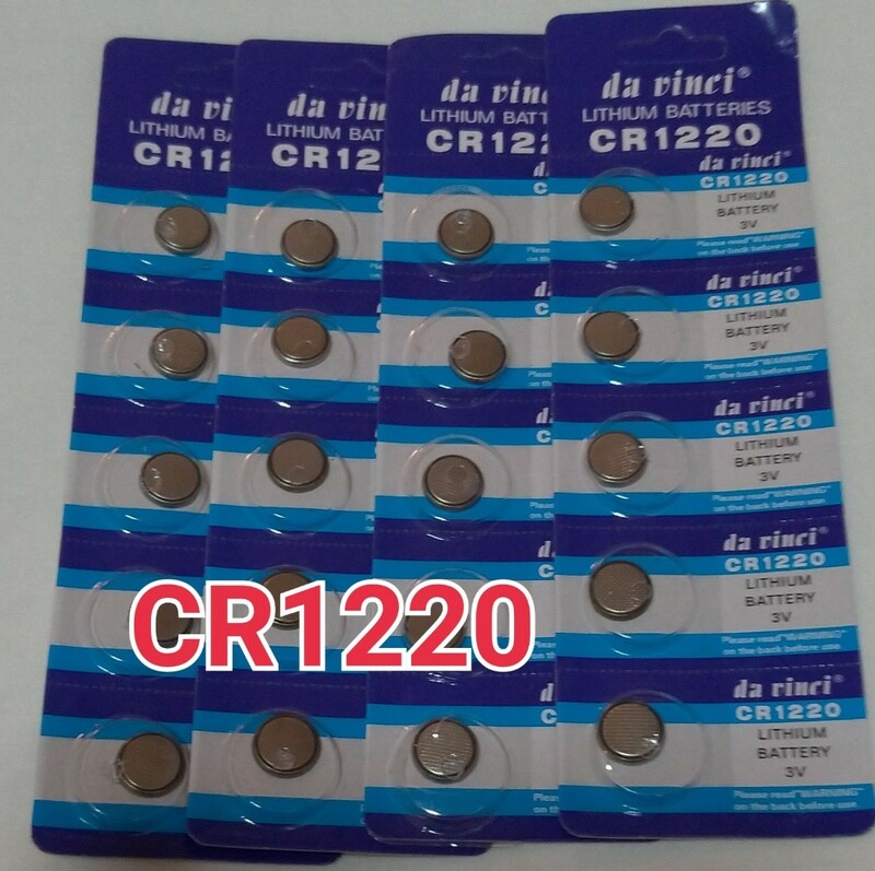 20個 CR1216　ボタン電池 