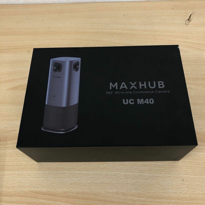 展示品 MAXHUB 会議用 360度 Webカメラ AI搭載4Kカメラ/半径5m集音マイク/スピーカー内蔵 MAXHUB UC M40 360度カメラ