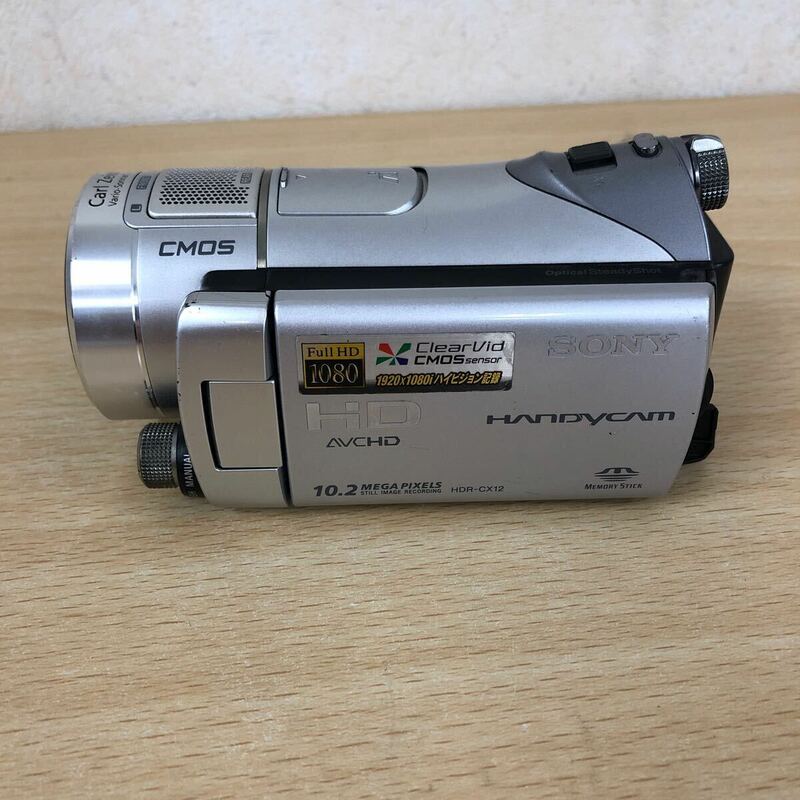 現状品 ソニー SONY Handycam ハンディカム HDR-CX12 デジタルHDビデオカメラ バッテリー付き ビデオカメラ・カメラ関連