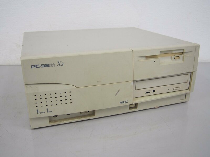 ☆【2K0404-4】 NEC パーソナルコンピュータ PC-9821XS/C8W 100V 現状品