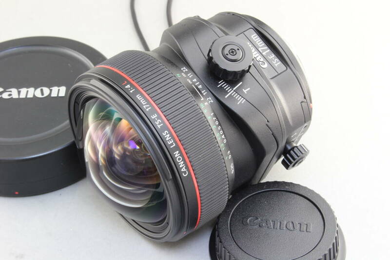 AA (新品級) Canon キヤノン TS-E 17mm F4 L 初期不良返品無料 領収書発行可能