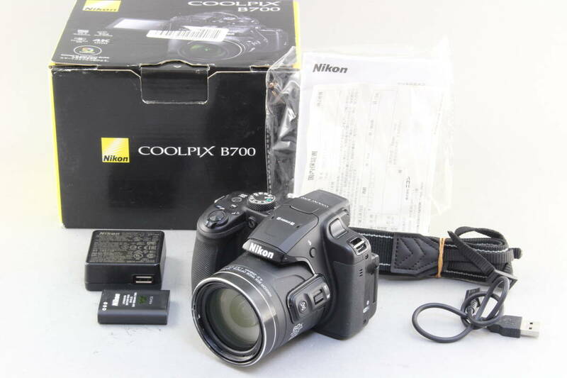 B+ (並品) Nikon ニコン COOLPIX B700 ブラック 初期不良返品無料 領収書発行可能