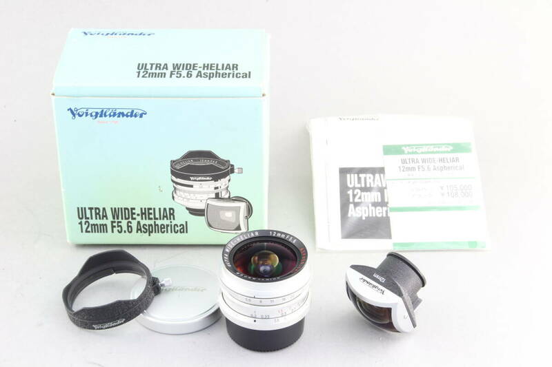 A (美品) Voigtlander フォクトレンダー ULTRA WIDE-HELIAR 12mmF5.6 Aspherical ファインダー 初期不良返品無料 領収書発行可能
