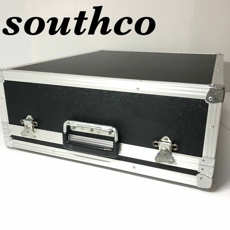 美品 southco サウスコ 楽器 機材 ケース ボックス ラック 58.5×50×19.5cm3Uラックケース