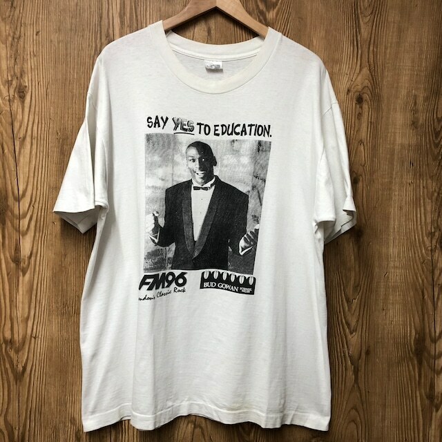 90s VINTAGE Bud Gowan Formal Wear 販促用Tシャツ バックプリント入り メンズXL 90年代 ヴィンテージ 古着 e24033107
