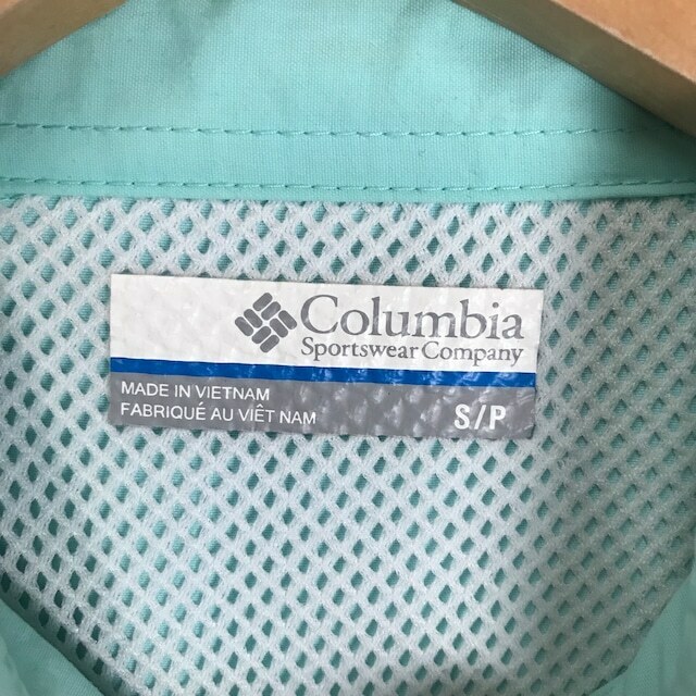 グッドカラー Columbia PFG 長袖シャツ フィッシイングシャツ メンズ S コロンビア アウトドア 古着 e24040803