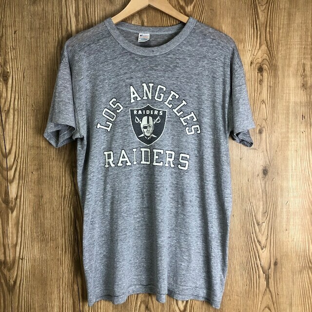 USA製 80s VINTAGE Champion NFL L.A RAIDERS Tシャツ メンズXLサイズ 80年代 チャンピオン レイダース ヴィンテージ 古着 e24041501