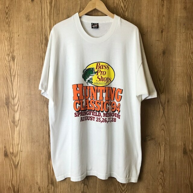 USA製 90s VINTAGE Bass Pro Shops プリントTシャツ シングルステッチ メンズXXL 90年代 ヴィンテージ 古着 e24042003