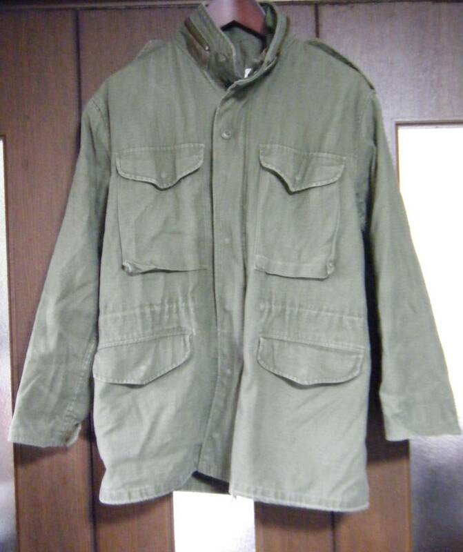 ALPHA アルファ社 M-65 FIELDCOAT　フィールドジャケット USA製　 MAN'S サイズS　アメリカ 　グリーン