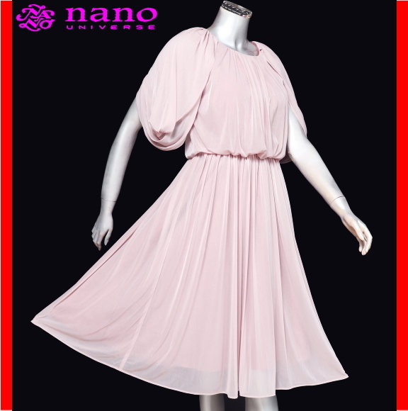 カラードレス　nano　ロングドレス　フォーマルワンピース　発表会　舞台衣装　中古